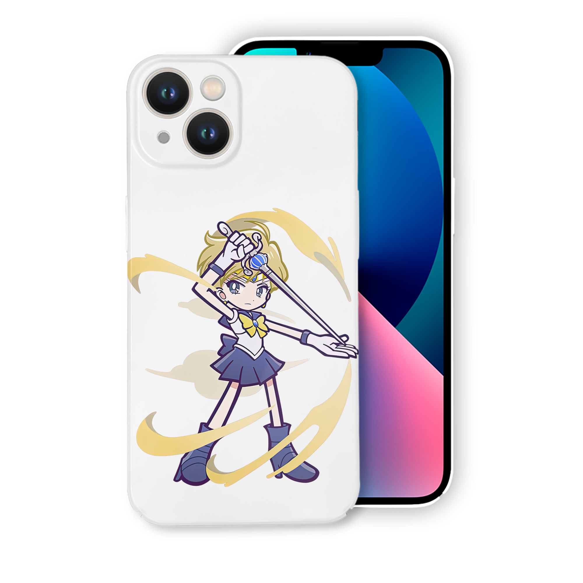 （画像用） 美少女戦士セーラームーン 天王はるか Sailor Moon Tenoh Haruka 【iPhone 14シリーズ対応】ハードケース